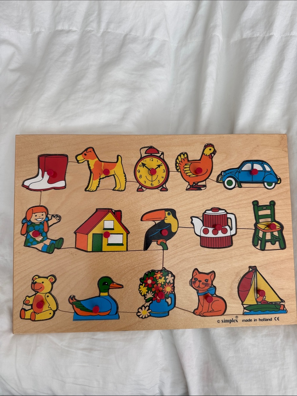 Simplex Wooden Puzzle Made in Holland